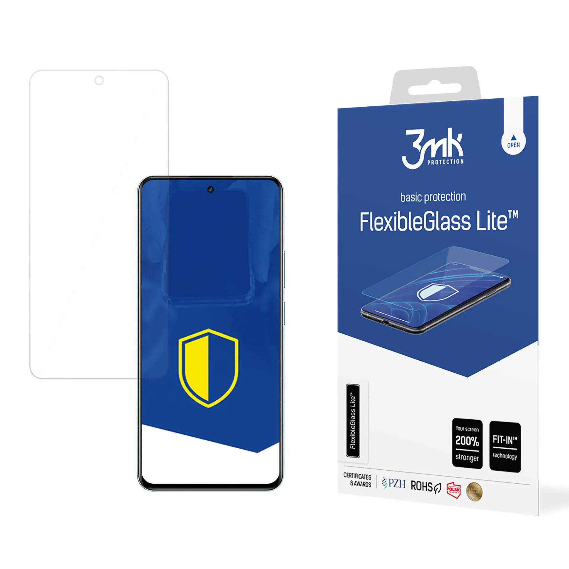 Szkło hybrydowe 3mk FlexibleGlass Lite do realme 12+ 5G