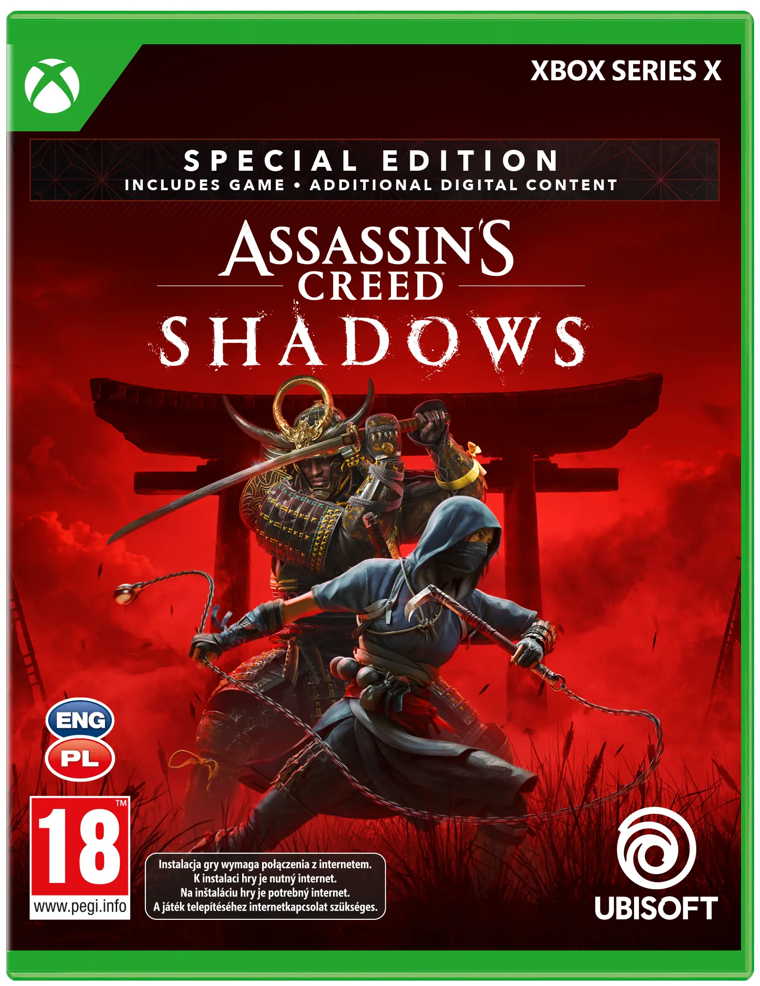Assassin’s Creed Shadows Edycja Specjalna Gra na Xbox Series X