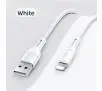 Kabel USAMS U68 Lightning SJ500USB02 1m Biały