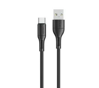 Kabel USAMS U68 USB-C 2A Fast Charge SJ501USB01 1m Czarny