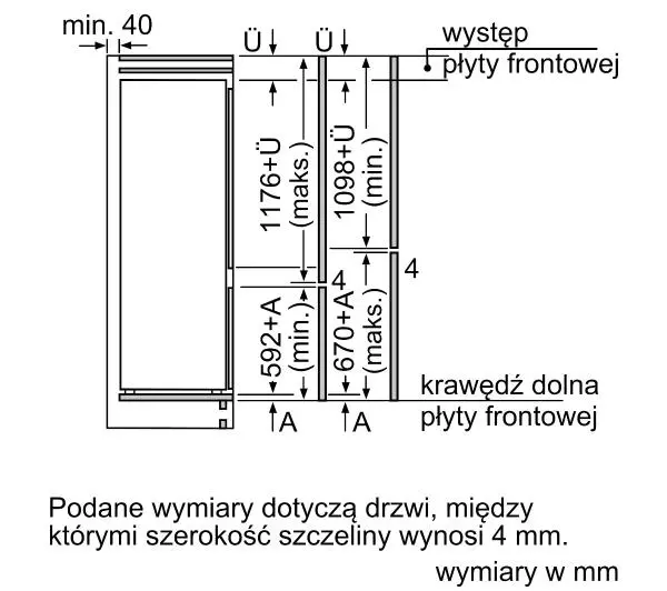 Bosch Serie 2 KIV87NSE0 177,2cm - TRZECI -55%, ALBO 5-TY ZA 1ZŁ - Kup na Raty - RRSO 0%