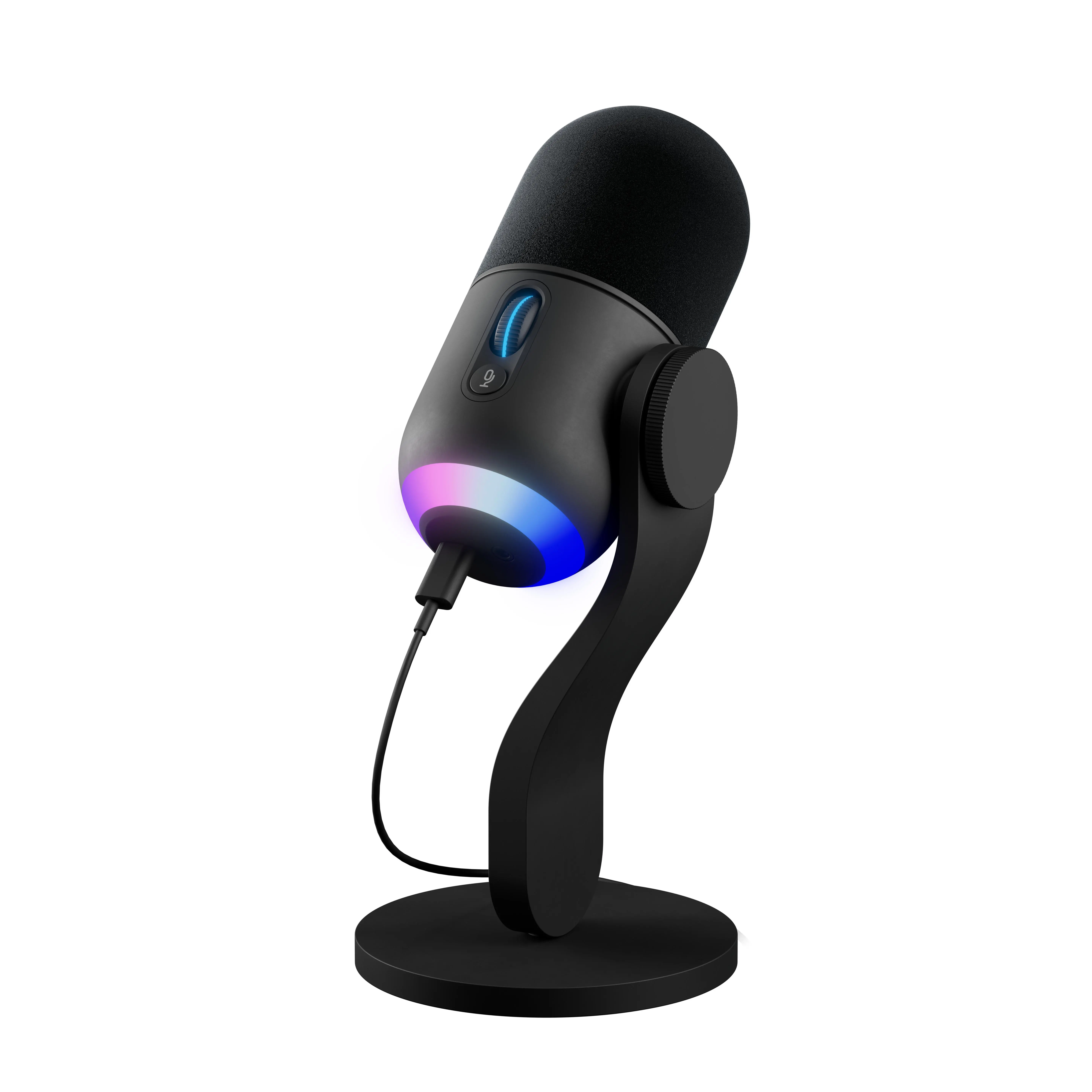 Logitech Yeti GX ダイナミックマイク Yeti GX – Dynamiczny mikrofon do gier RGB z LIGHTSYNC | Logitech G