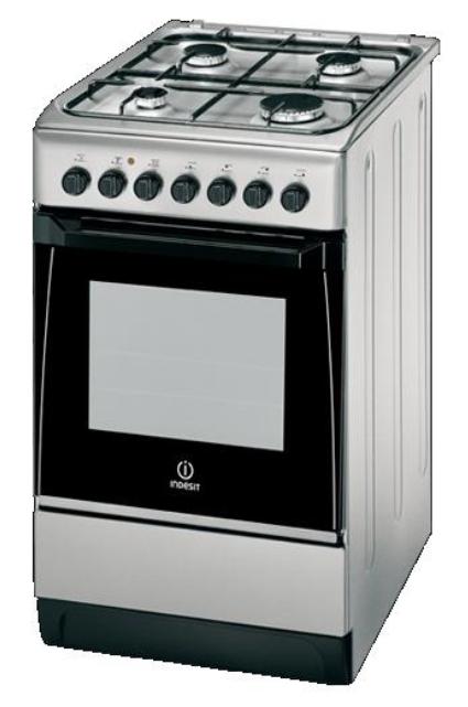 Kuchnia gazowo-elektryczna Indesit KN3G610SA(X)/U