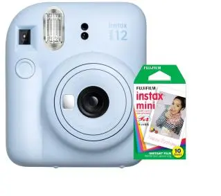 Fujifilm Instax Mini 12 Niebieski + wkłady 10szt - ⚡ EURO HIT CENOWY! ⚡ - Kup na Raty - RRSO 0%