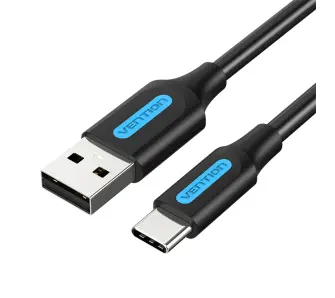 Kabel Vention USB 2.0 do USB-C COKBF 5A 1m Czarny