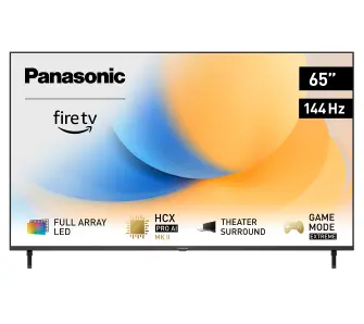 Telewizor Panasonic TV-65W90AEG 65" LED 4K 144Hz Smart TV Dolby Vision IQ Dolby Atmos HDMI 2.1 DVB-T2