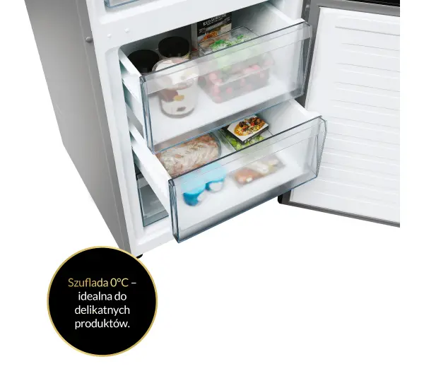 Candy Fresco 300 CNCQ2T618EX Pełny No Frost 185cm Komora świeżości Inox - Kup na Raty - RRSO 0%