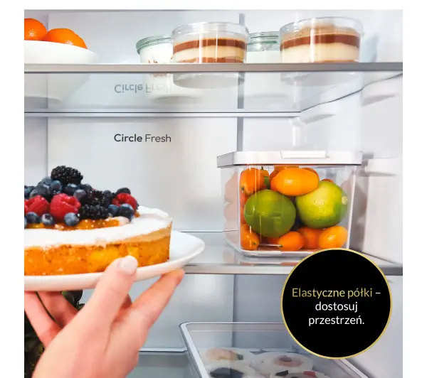 Candy Fresco 300 CNCQ2T618EX Pełny No Frost 185cm Komora świeżości Inox - Kup na Raty - RRSO 0%