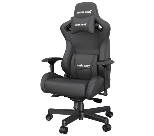 Anda Seat Kaiser 2 XL Gamingowy do 200kg Skóra ECO Czarny - Kup na Raty - RRSO 0%