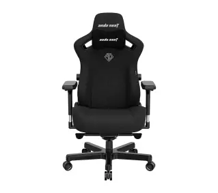 Anda Seat Kaiser 3 XL Gamingowy do 200kg Tkanina Czarny - Kup na Raty - RRSO 0%