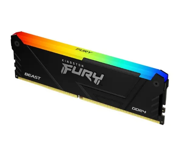 Kingston FURY Beast RGB DDR4 8GB 3200 CL16 Czarny - Kup na Raty - RRSO 0%