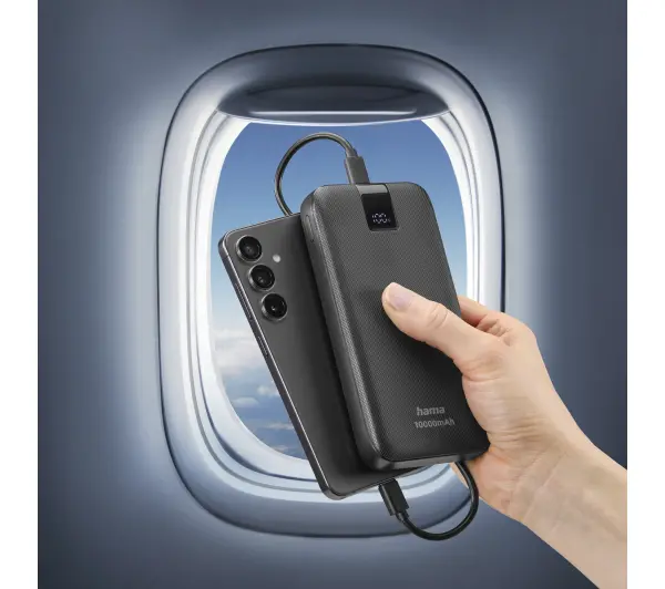 Hama 201718 PowerPack 10 10000mAh 20W Antracyt
