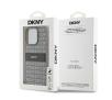 Etui DKNY Hardcase Leather Mono Stripe & Metal Logo do iPhone 15 Pro Max Beżowy