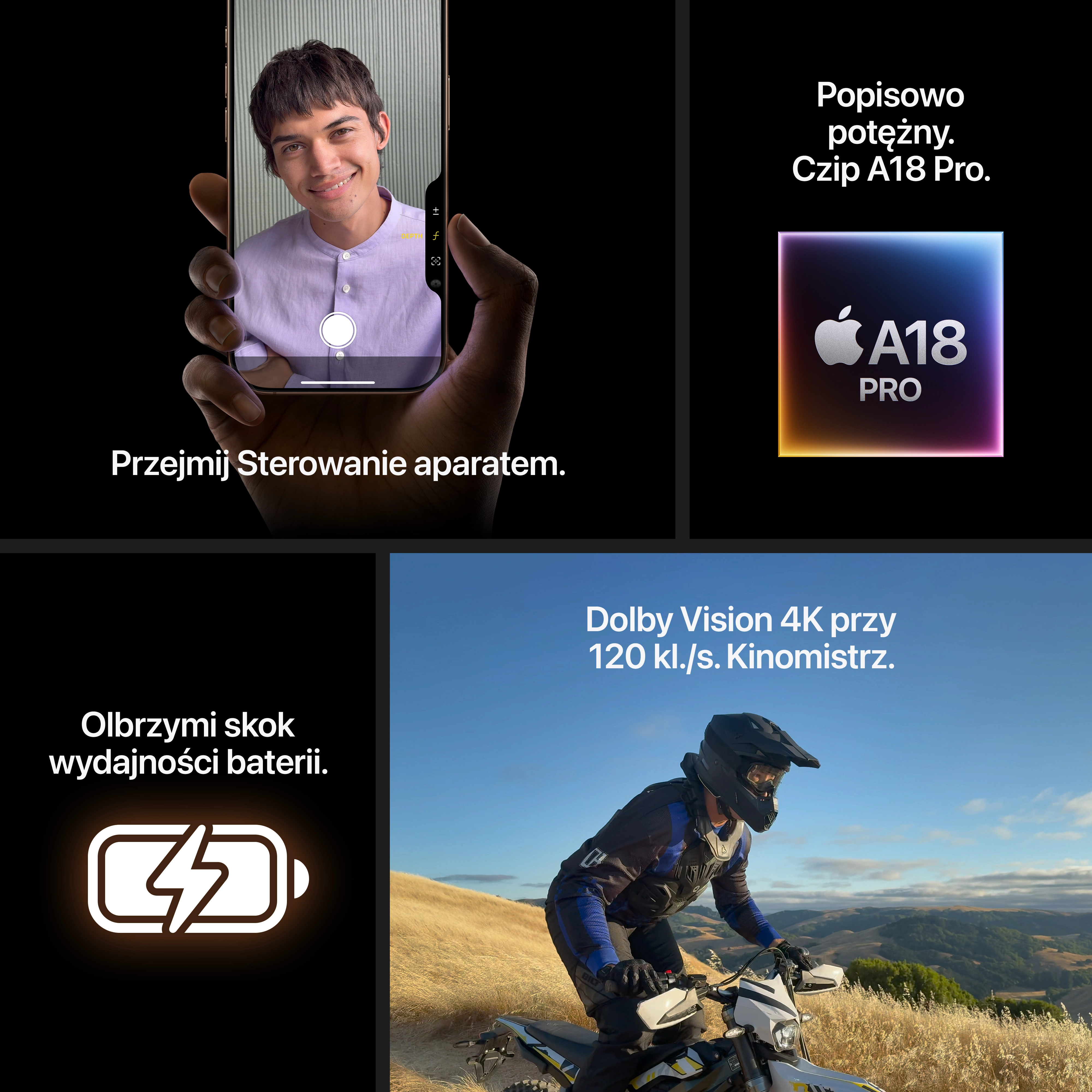 Apple iPhone 16 Pro 512GB 6,3" 48Mpix Tytan czarny
