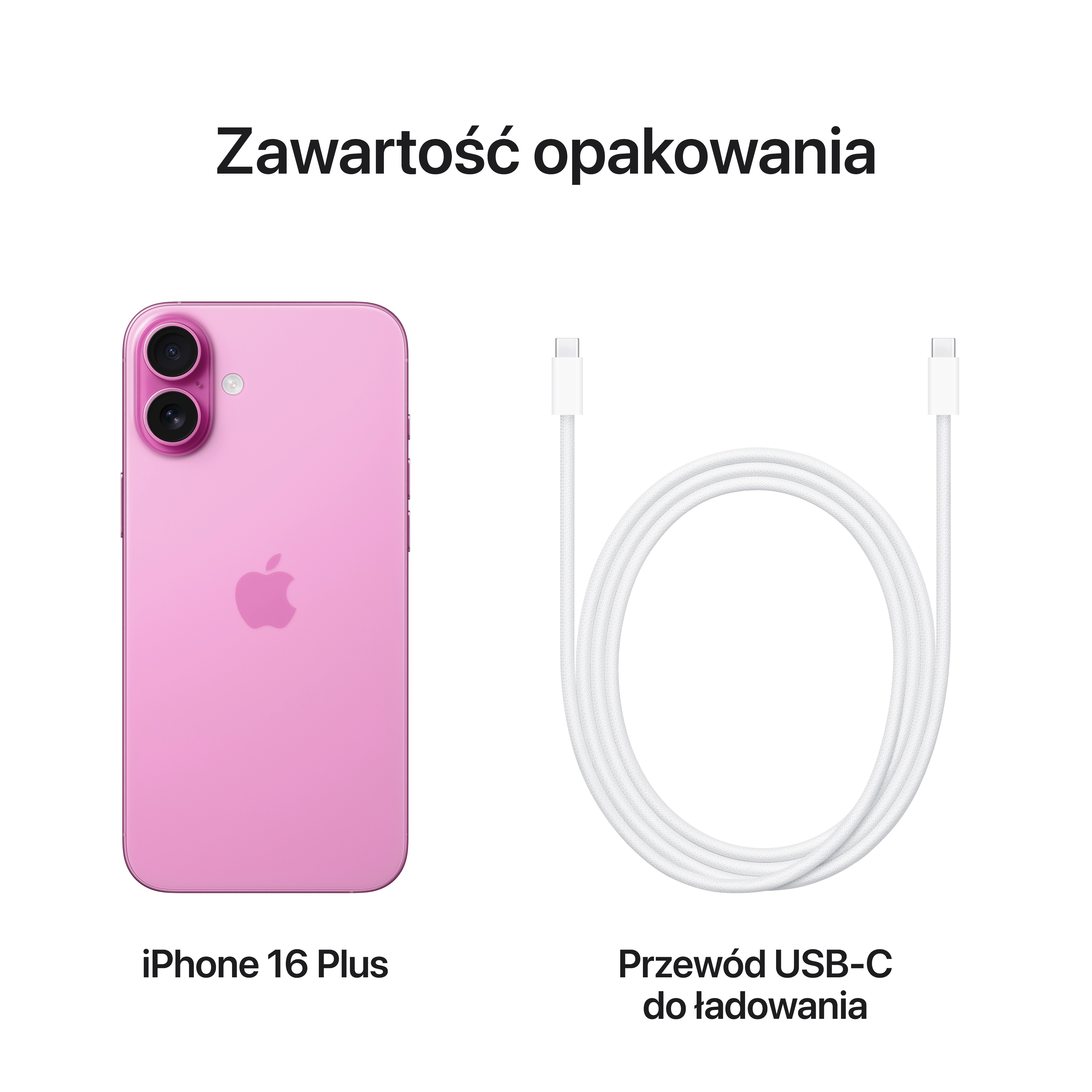 Apple iPhone 16 Plus 256GB 6,7" 48Mpix Różowy