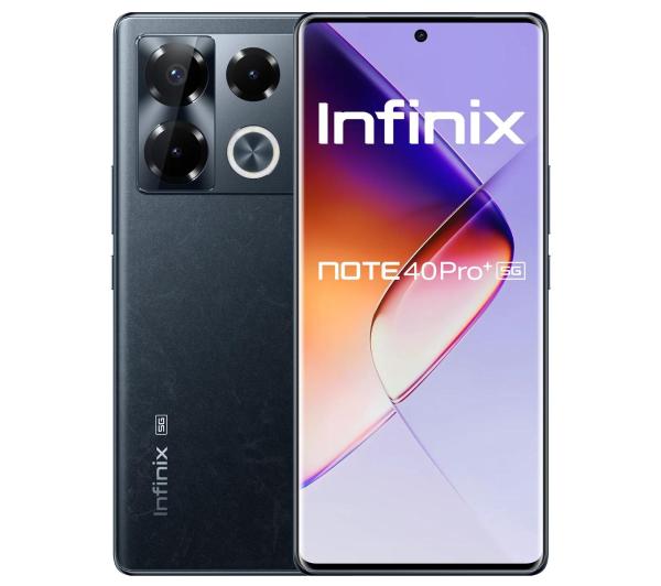 Smartfon Infinix Note 40 Pro+ 5G 12/256GB 6,78" 120Hz 108Mpix Obsidian Black