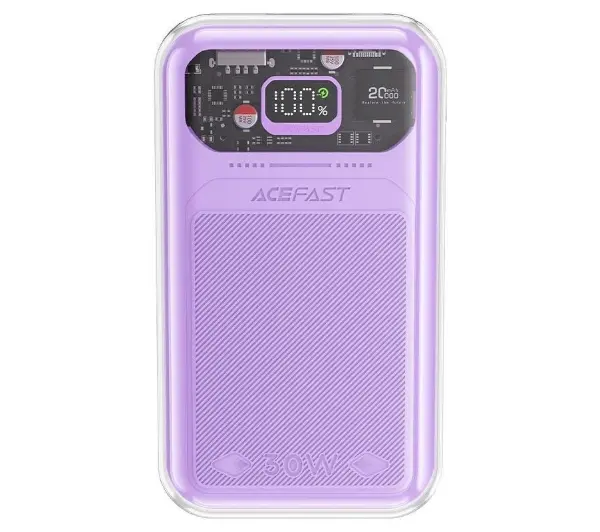 Zdjęcia - Powerbank Acefast Sparkling 20000mAh 30W Fioletowy 