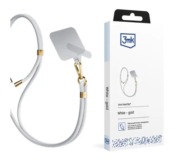 3mk EasyClip Biały