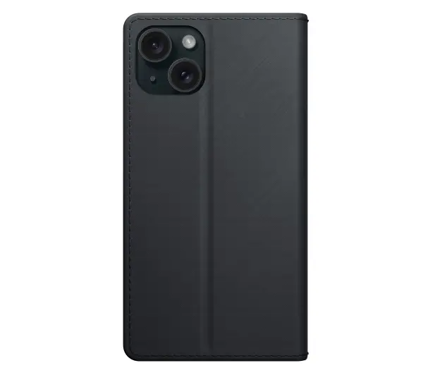 3mk Wallet Case do iPhone 15 Czarny