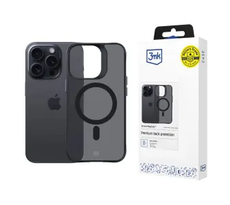 Etui 3mk Smoke MagCase do iPhone 15 Pro Czarny