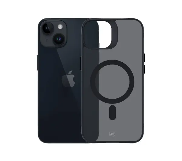 3mk Smoke MagCase do iPhone 13/14 Czarny