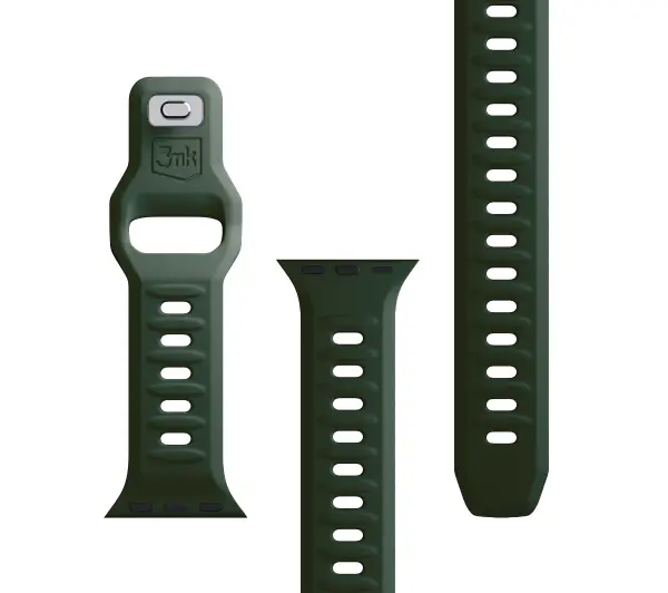 3mk do Apple Watch 44/45/49mm Ciemnozielony