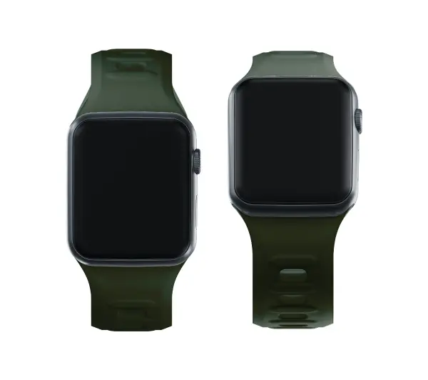 3mk do Apple Watch 44/45/49mm Ciemnozielony