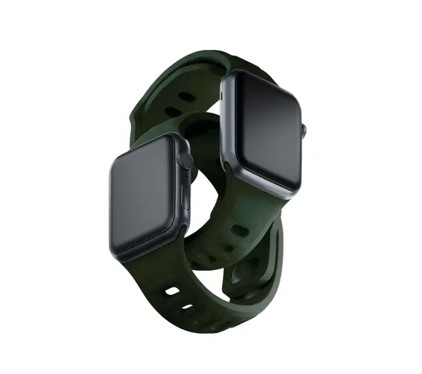 3mk do Apple Watch 44/45/49mm Ciemnozielony