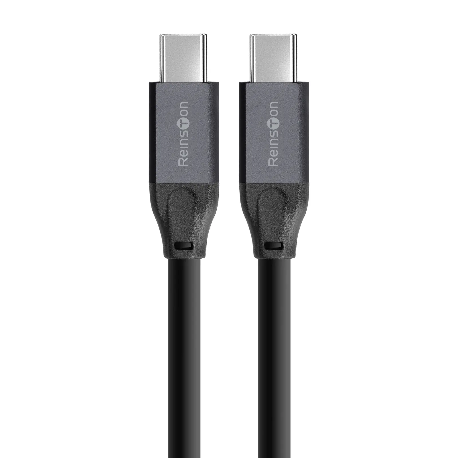 Kabel USB Reinston EKK25 USB-C do USB-C 100W 4K 60Hz 2m Czarny