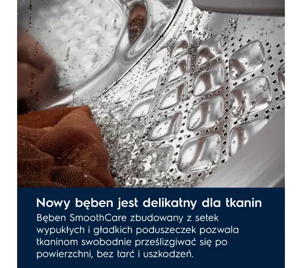 Electrolux 700 SteamCare EW7FX4492PQ 9kg 1400 obr/min Zdalne sterowanie UniversalDose - TRZECI -55%, ALBO 5-TY ZA 1ZŁ - Kup na Raty - RRSO 0%