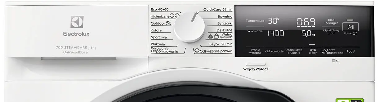 Electrolux 700 SteamCare EW7F3487UP