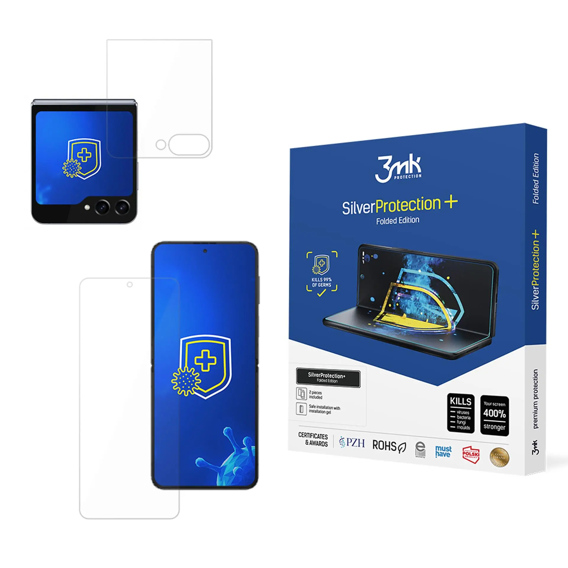Folia ochronna 3mk SilverProtection+ Folded Edition do Samsung Galaxy Z Flip 6