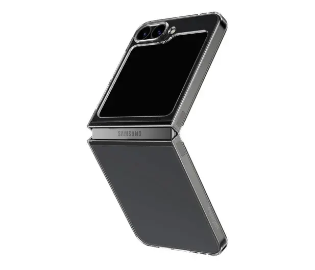 Etui Spigen AirSkin ACS07836 do Samsung Galaxy Z Flip 6 Crystal Clear