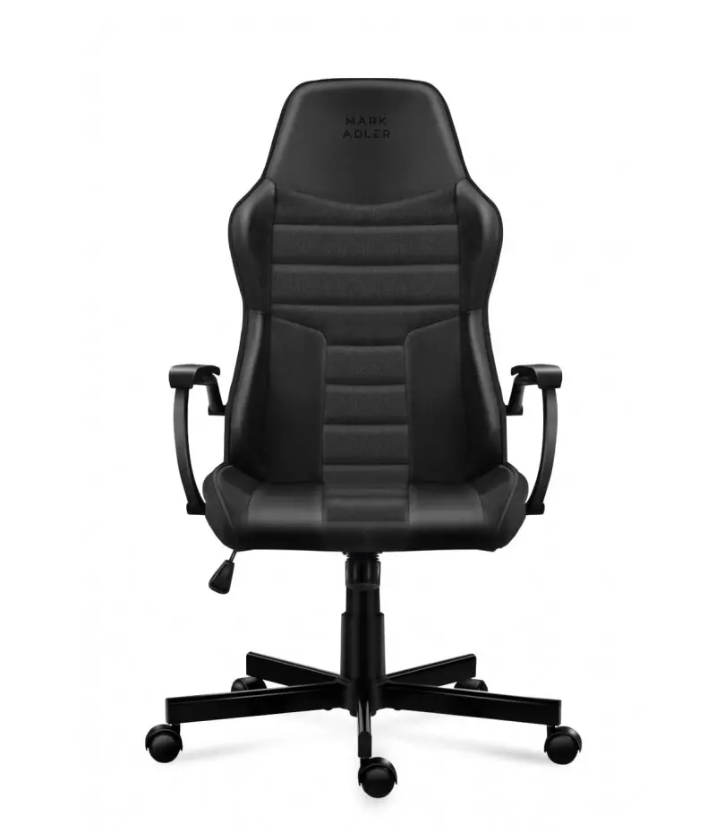 Fotel Mark Adler Boss 4.2 Biurowy do 130kg Tkanina Skóra ECO Czarny