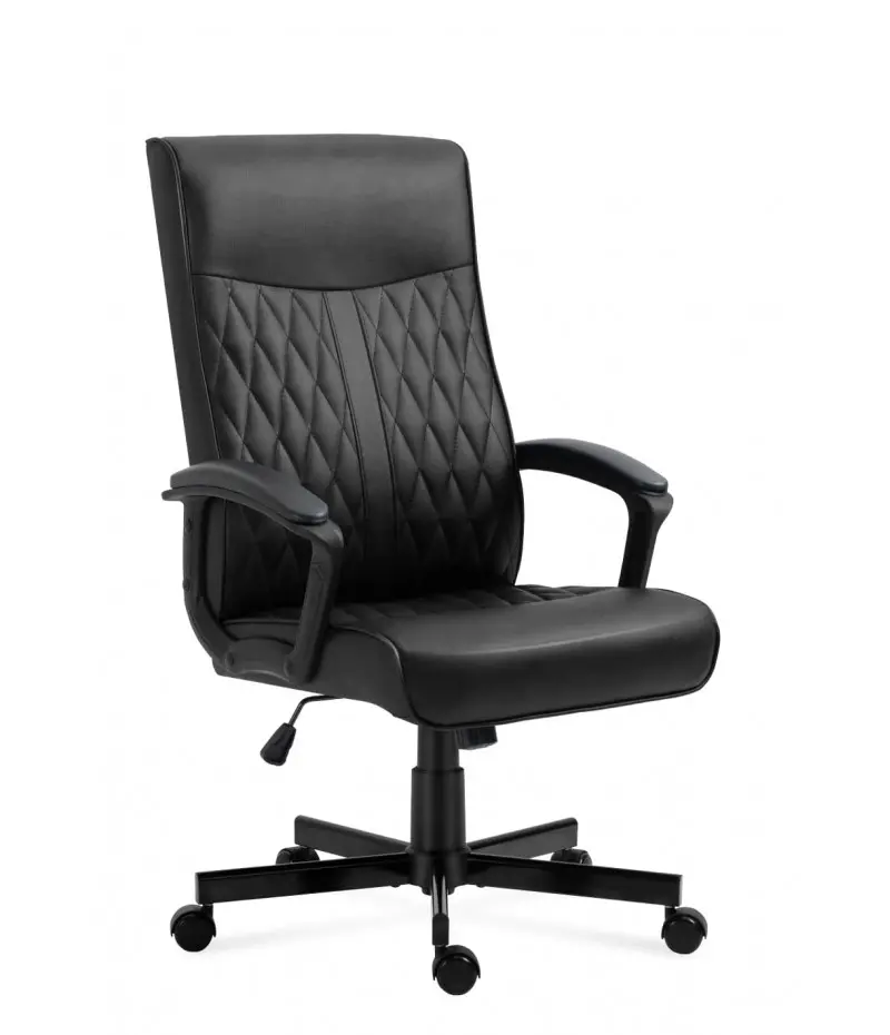 Fotel Mark Adler Boss 3.2 Biurowy do 130kg Skóra ECO Czarny