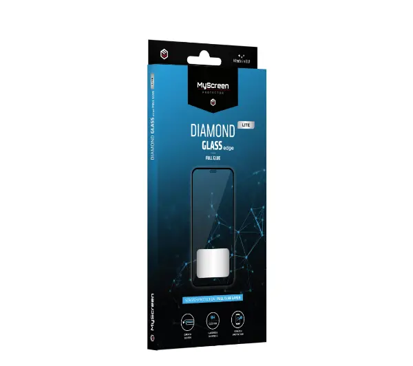 Фото - Захисне скло / плівка MyScreen Protector DIAMOND GLASS LITE edge FULL GLUE do TCL 505 