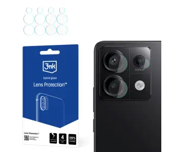 Szkło hybrydowe 3mk Lens Protection do Redmi Note 13 Pro 5G
