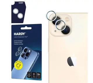 3mk Hardy Lens Protection Pro Yellow na aparat iPhone 15/15 Plus