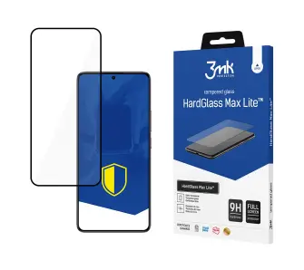 Szkło hartowane 3mk Hardglass Max Lite Black do Poco F6
