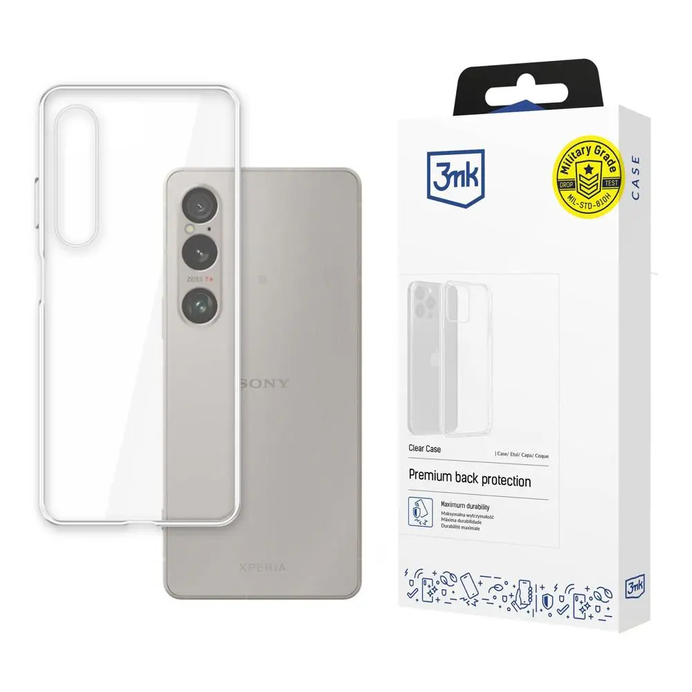 Etui 3mk Clear Case do Sony Xperia 1 VI Przezroczysty