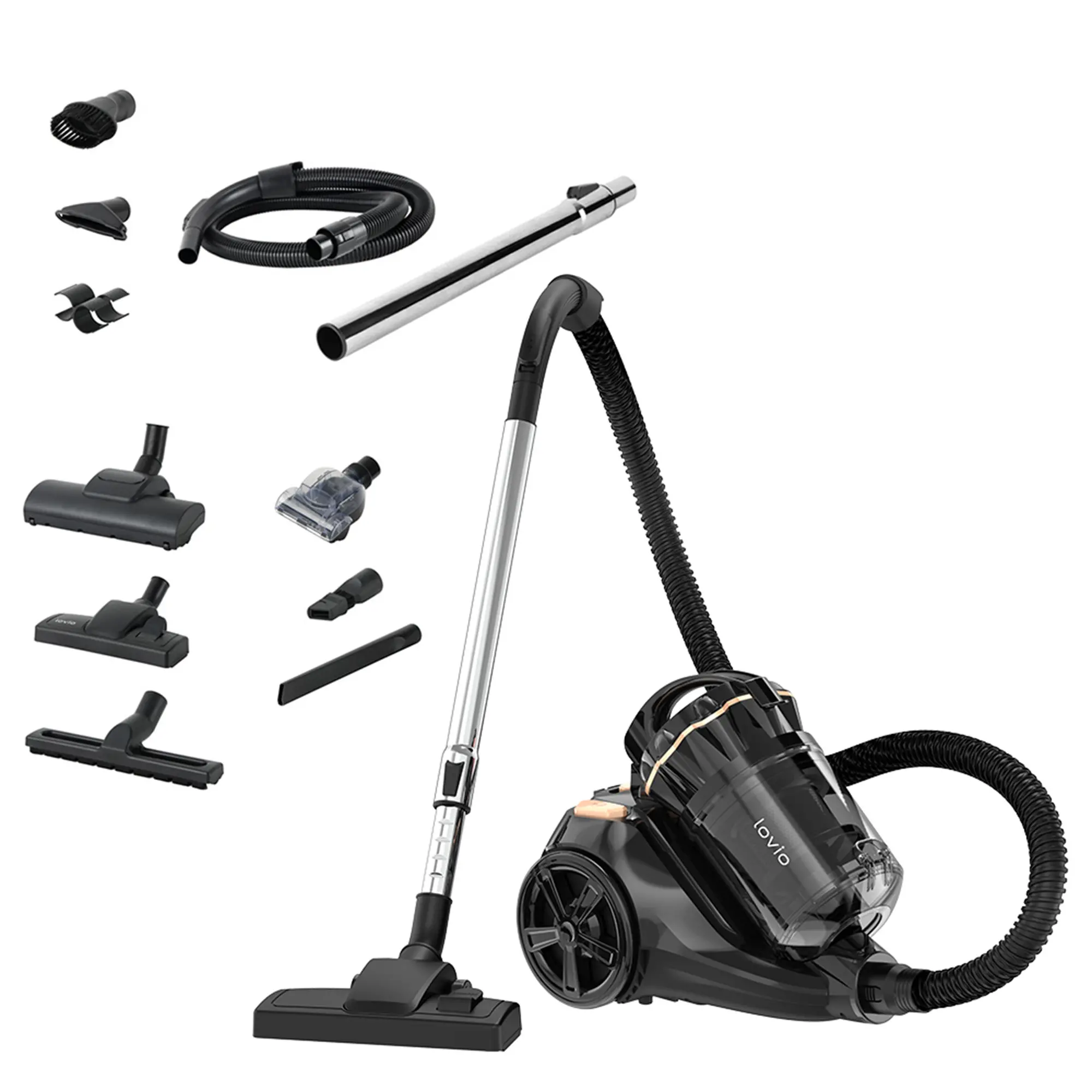 Odkurzacz Lovio Home VacuuFlex L LVCVC002 899W Turboszczotka Szczotka do parkietów