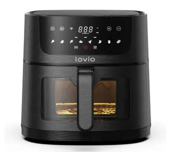 Frytkownica beztłuszczowa Lovio Home LVAF002BK 1500W 6l Aplikacja mobilna