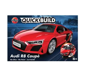 Model do składania Airfix J6049 Quickbuild - Audi R8 Coupe