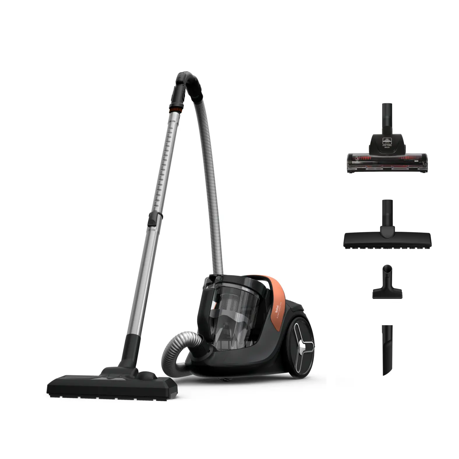 Odkurzacz Tefal X-Trem Cyclonic Max TW7B70 900W Turboszczotka Szczotka do parkietów