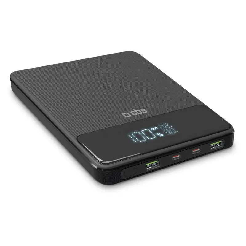 Powerbank SBS TTBB20000PD100W Ultra-slim 20000mAh PD 100W Czarny