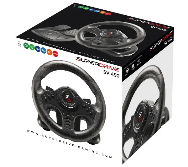 Subsonic Superdrive SV 450 z pedałami do PS4, PS3, PC, Xbox i Switch - Kup na Raty - RRSO 0%