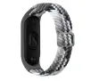 Pasek Beline do Mi Band 8 Nylon Czarno-biały