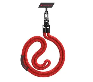 AUDI AUS-CBL10-RSQ/D1-RD 120cm 10mm Crossbody Czerwony