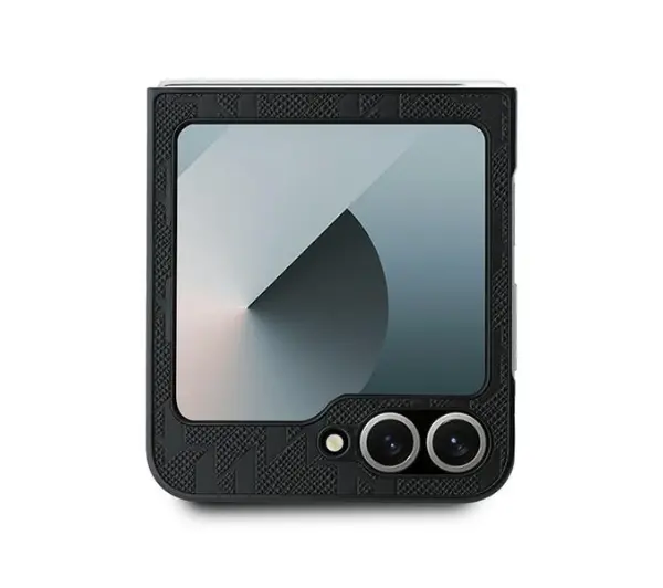 Karl Lagerfeld Saff Monogram do Z Flip 6 Czarny
