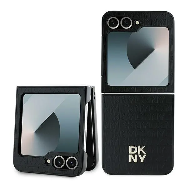 Etui DKNY Reaoeat Pattern Stack Logo DKHCZF6PSHRPSK do Samsung Galaxy Z Flip6